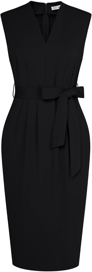 Vestido negro de Grace Karin, disponible en Amazon.