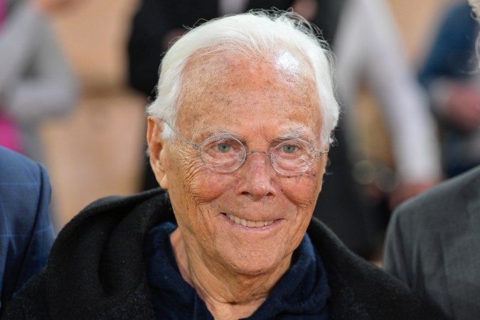 Giorgio Armani fue uno de los diseñadores más importantes en la industria de la moda.