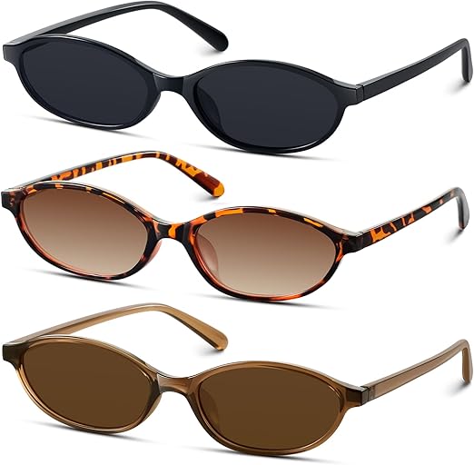 Set de lentes de sol de KUGUAOK, disponibles en Amazon.