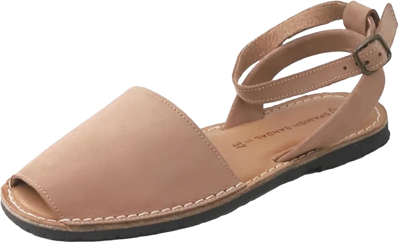 Sandalias clásicas de The Spanish Sandal, disponibles en Amazon.