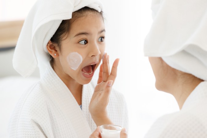 Los niños no deben perjudicar su piel con activos innecesarios.