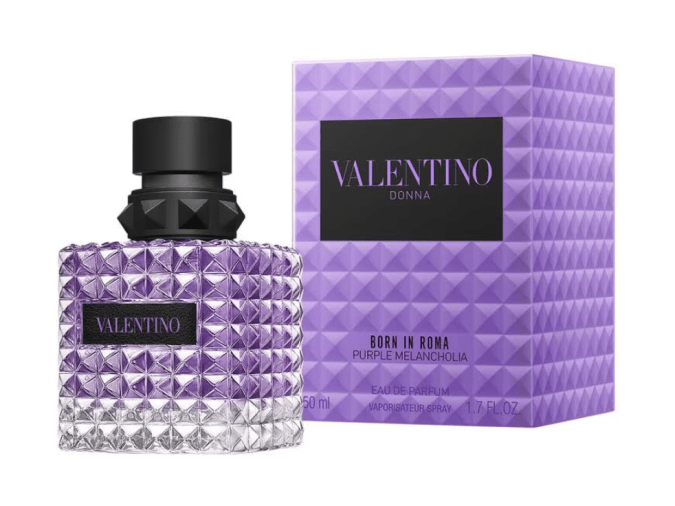 Valentino Donna Born In Roma Purple Melancholia, disponible en Amazon.