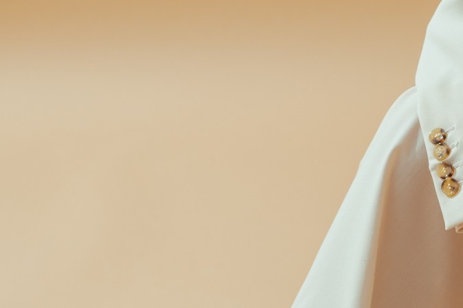 bolso con flecos marrón