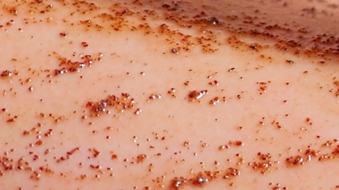 exfoliante con café
